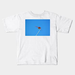 Dance of the Red-Veined Dropwing Dragonfly Kids T-Shirt